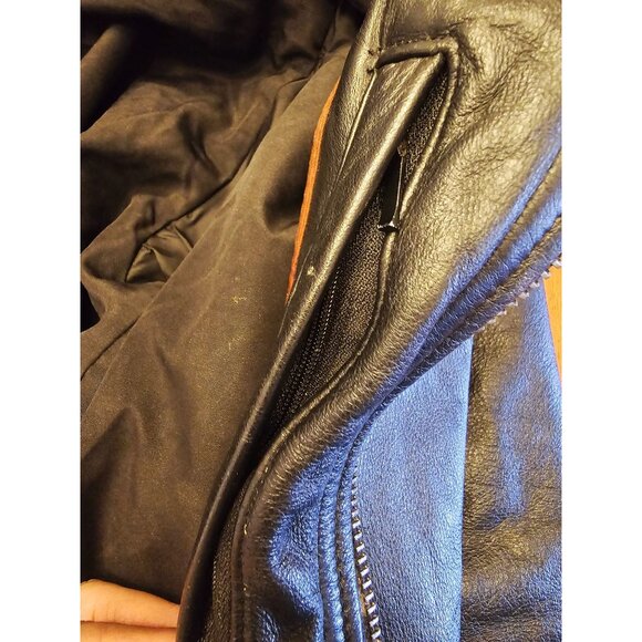 Wilson leather M. Julian biker jacket Medium black - Picture 10 of 16